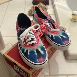 Vans tie dye brand new shoes